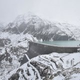 Webcam sur le barrage de la Grande Dixence, jeudi 16 novembre 2023